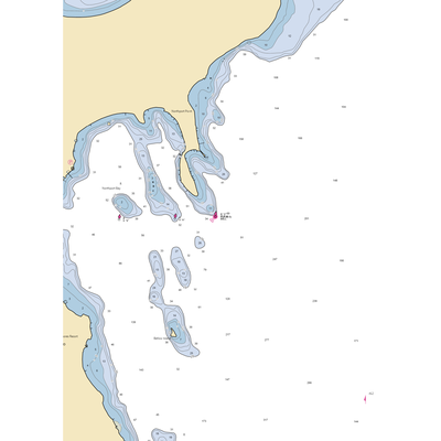 G. Marsten Dame Marina (Northport, MI) NOAA Chart  Gaming Mouse Pad