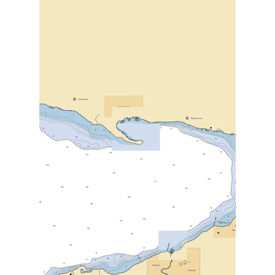 Harbor Springs Municipal Marina (Petoskey, MI) NOAA Chart  Gaming Mouse Pad