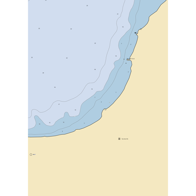 All Season Marina (New Franken, WI) NOAA Chart  Gaming Mouse Pad