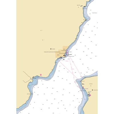 Erickson's Marina (Bayfield, WI) NOAA Chart  Gaming Mouse Pad