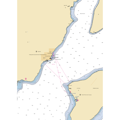 Apostle Islands Marina (Bayfield, WI) NOAA Chart  Gaming Mouse Pad