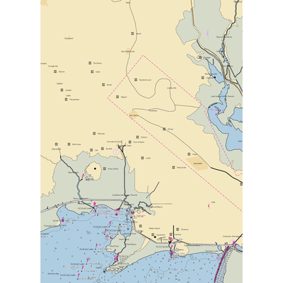 GEO Shipyard (New Iberia, LA) NOAA Chart  Gaming Mouse Pad