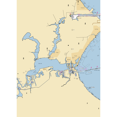 MarineMax Houston (League City, TX) NOAA Chart  Gaming Mouse Pad