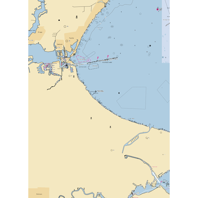 Texas Corinthian Yacht Club (Bacliff, TX) NOAA Chart  Gaming Mouse Pad