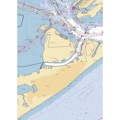 Harbor House Hotel and Marina at Pier 21 (Friendswood, TX) NOAA Chart  Gaming Mouse Pad