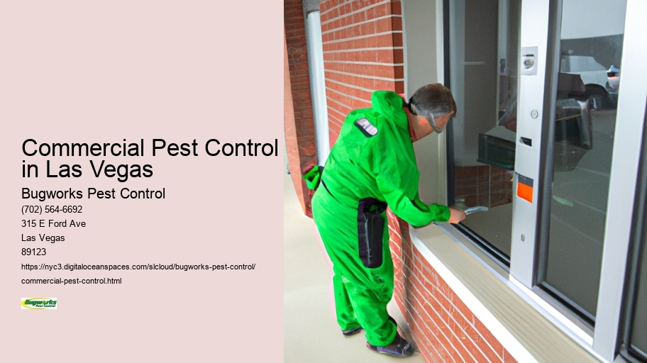 Commercial Pest Control in Las Vegas