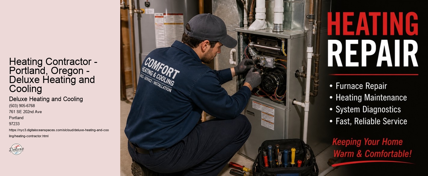 Heating Contractor - Portland, Oregon - Deluxe Heating and Cooling
