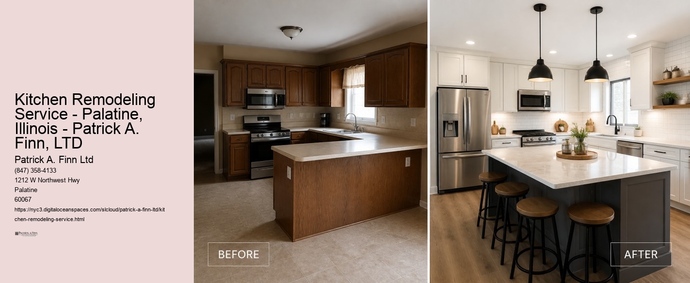 Kitchen Remodeling Service - Palatine, Illinois - Patrick A. Finn, LTD