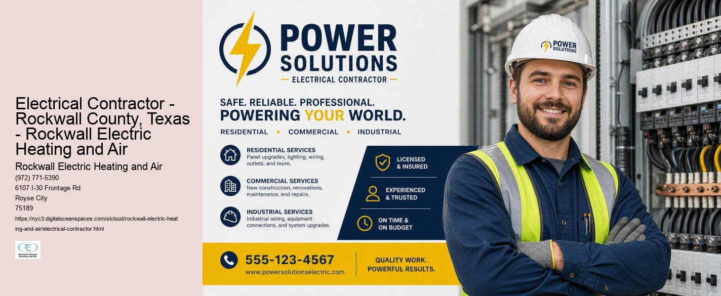 Electrical Contractor - Rockwall County, Texas - Rockwall Electric Heating and Air Rockwall Electric Heating and Air Electrical Contractor - Rockwall County, Texas - Rockwall Electric Heating and Air