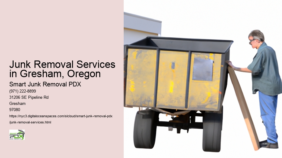 Junk Removal Services in Gresham, Oregon