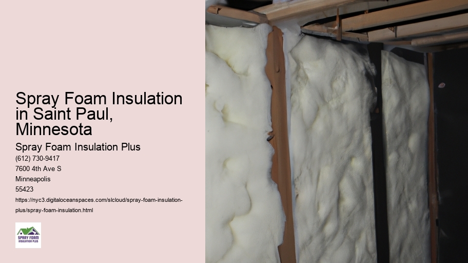 Spray Foam Insulation in Saint Paul, Minnesota