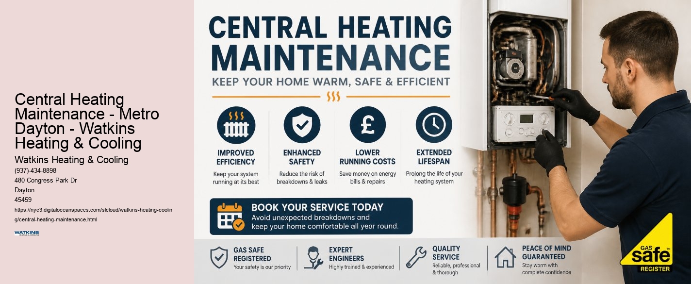 Central Heating Maintenance - Metro Dayton - Watkins Heating & Cooling