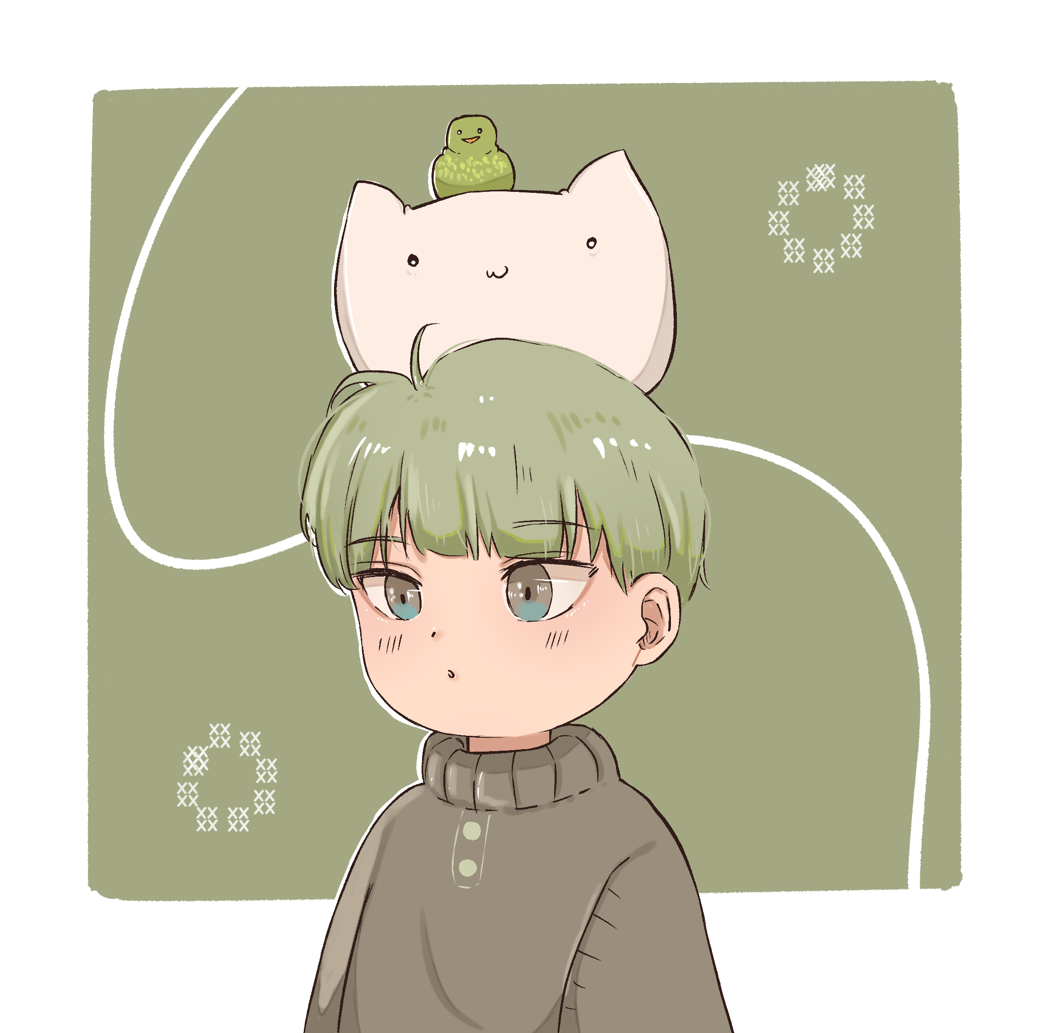 On my head 001