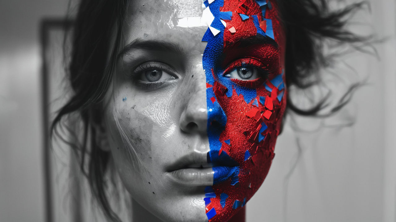 chaos of color