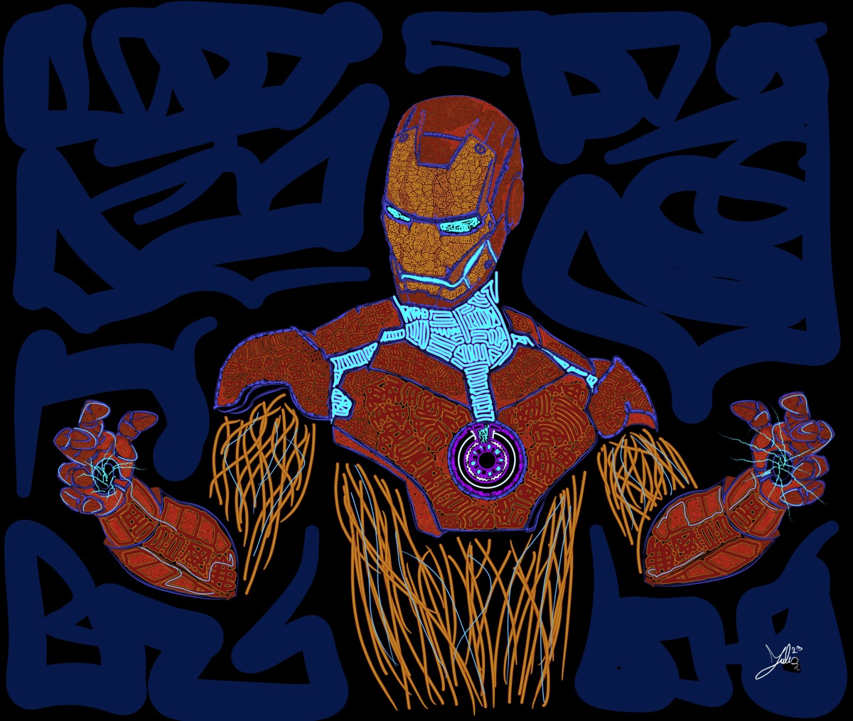 Iron Man on speed