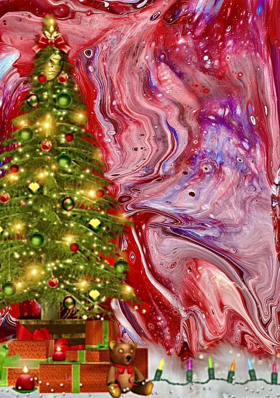 my abstract christmas