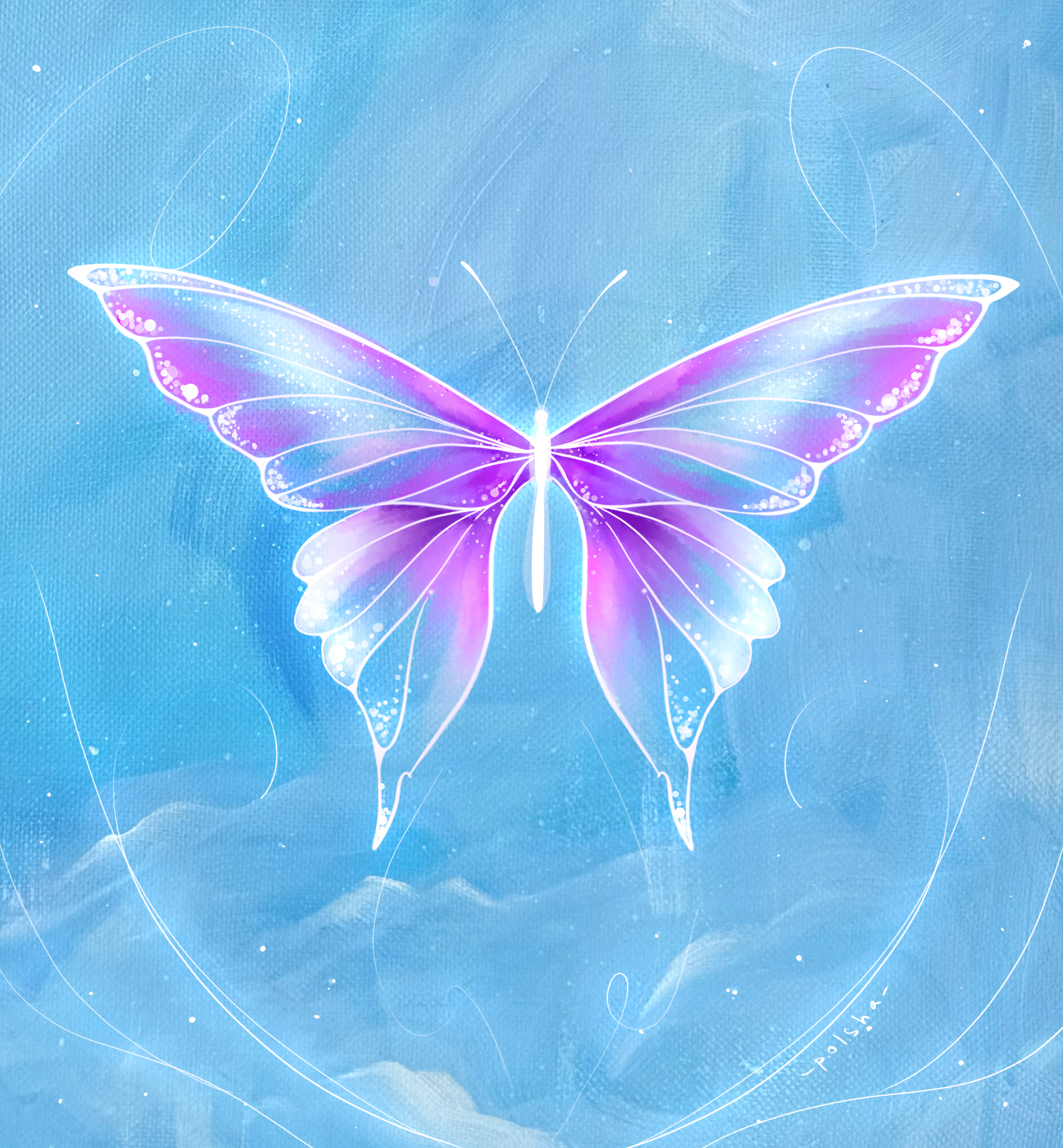 Serene confidence