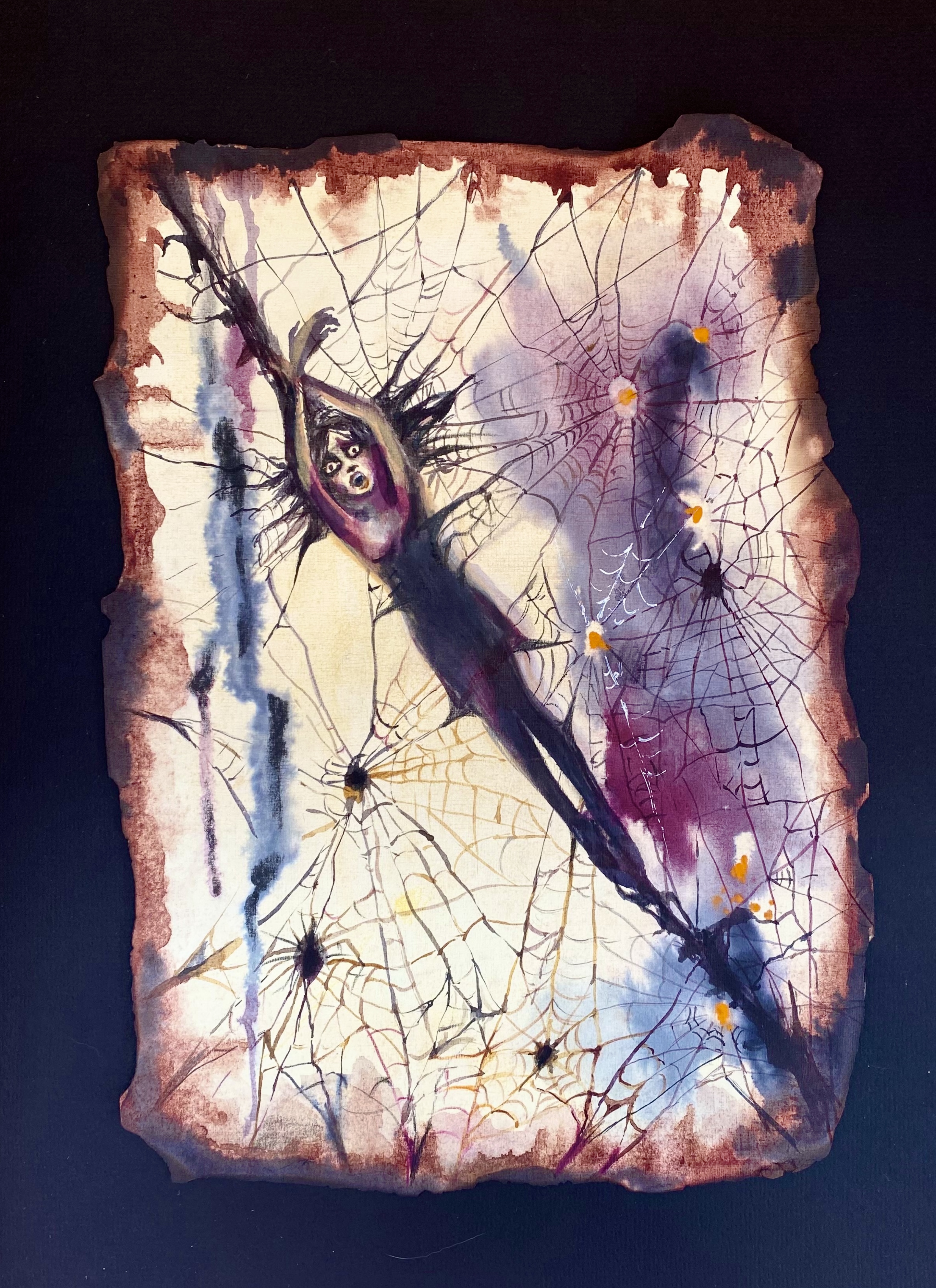 In the web of nightmare