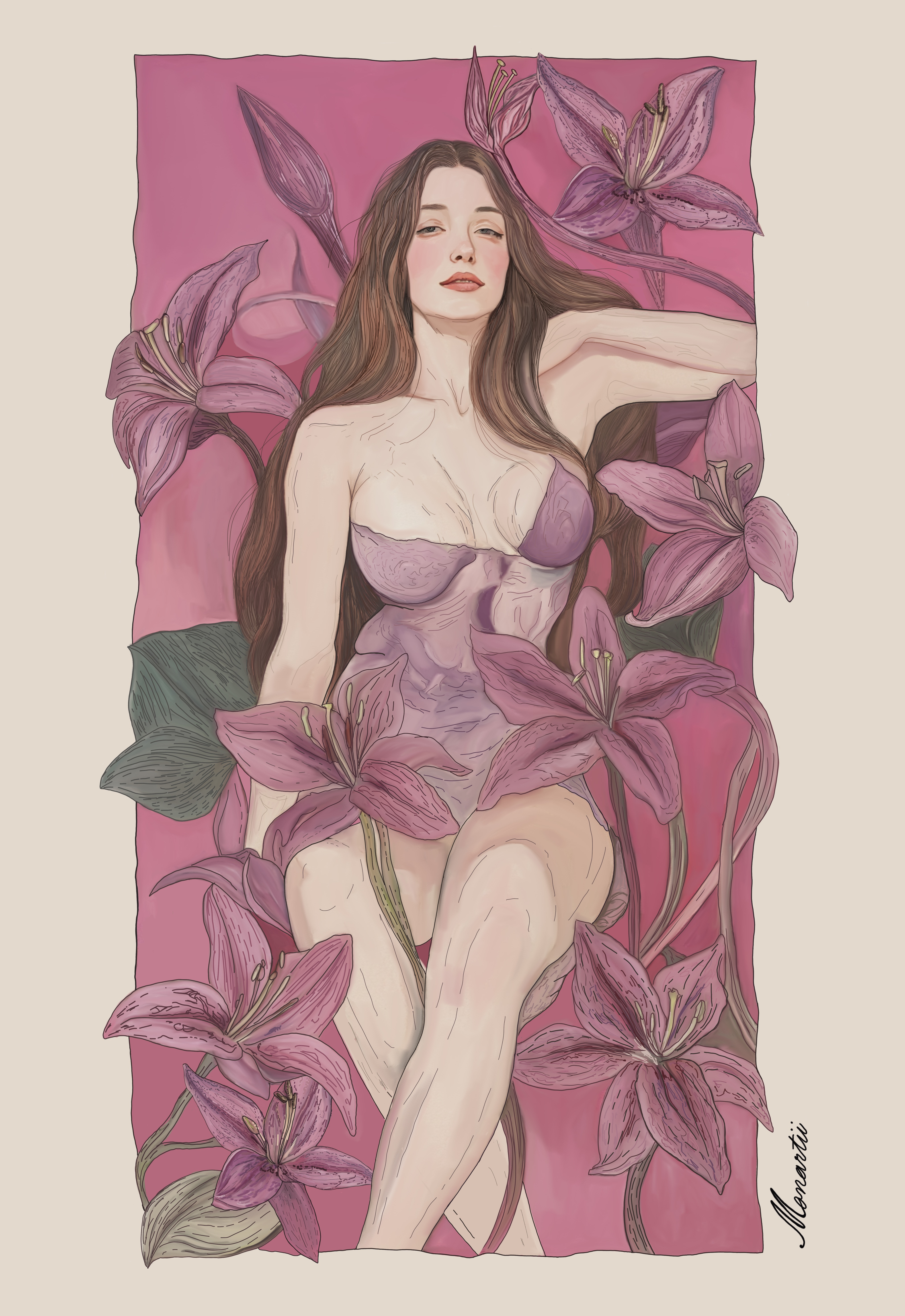 Her Floral Aura