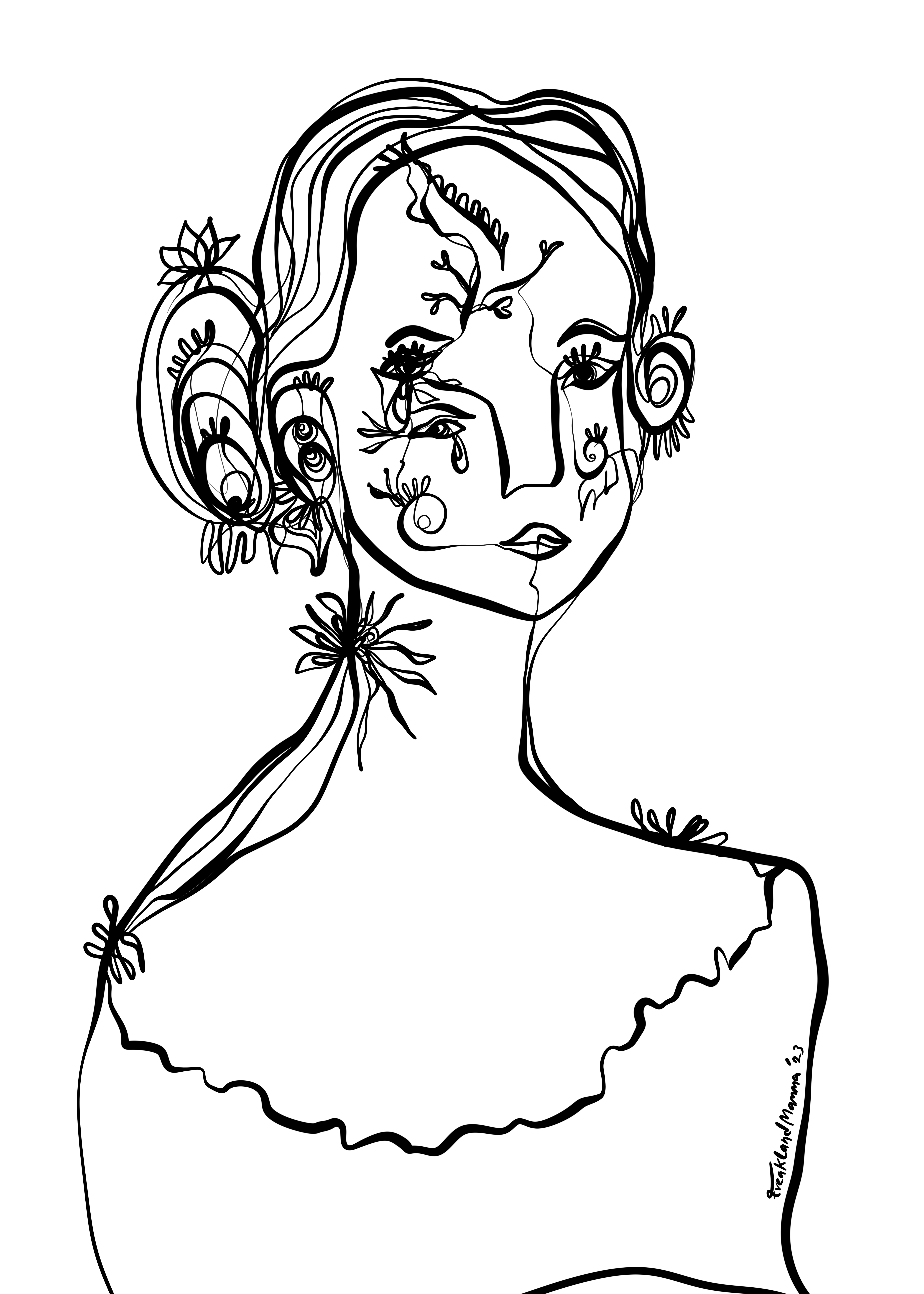 1Line Portrait #3