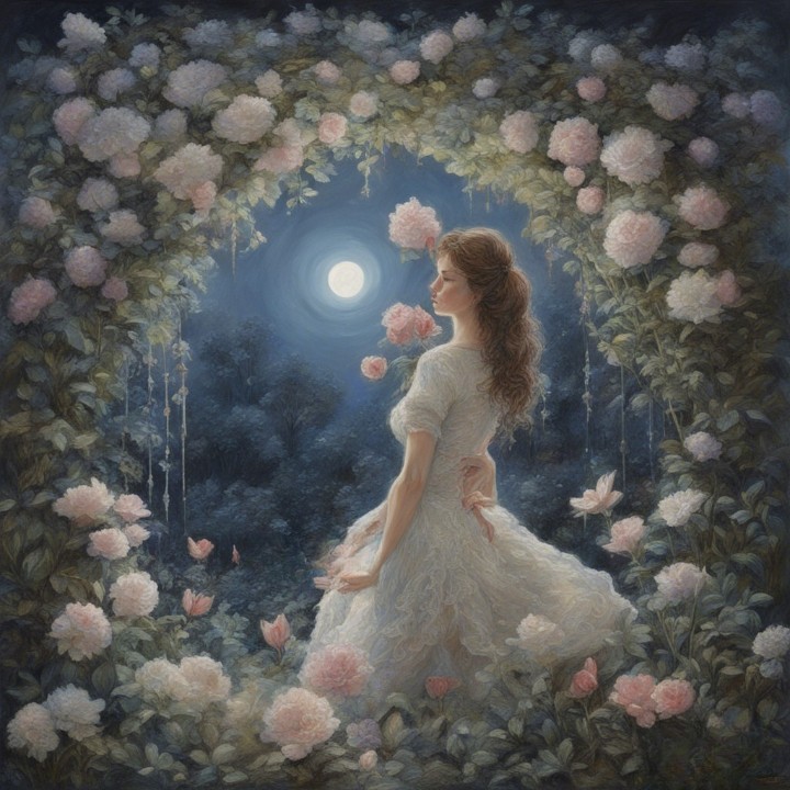 '' white Flower's ''