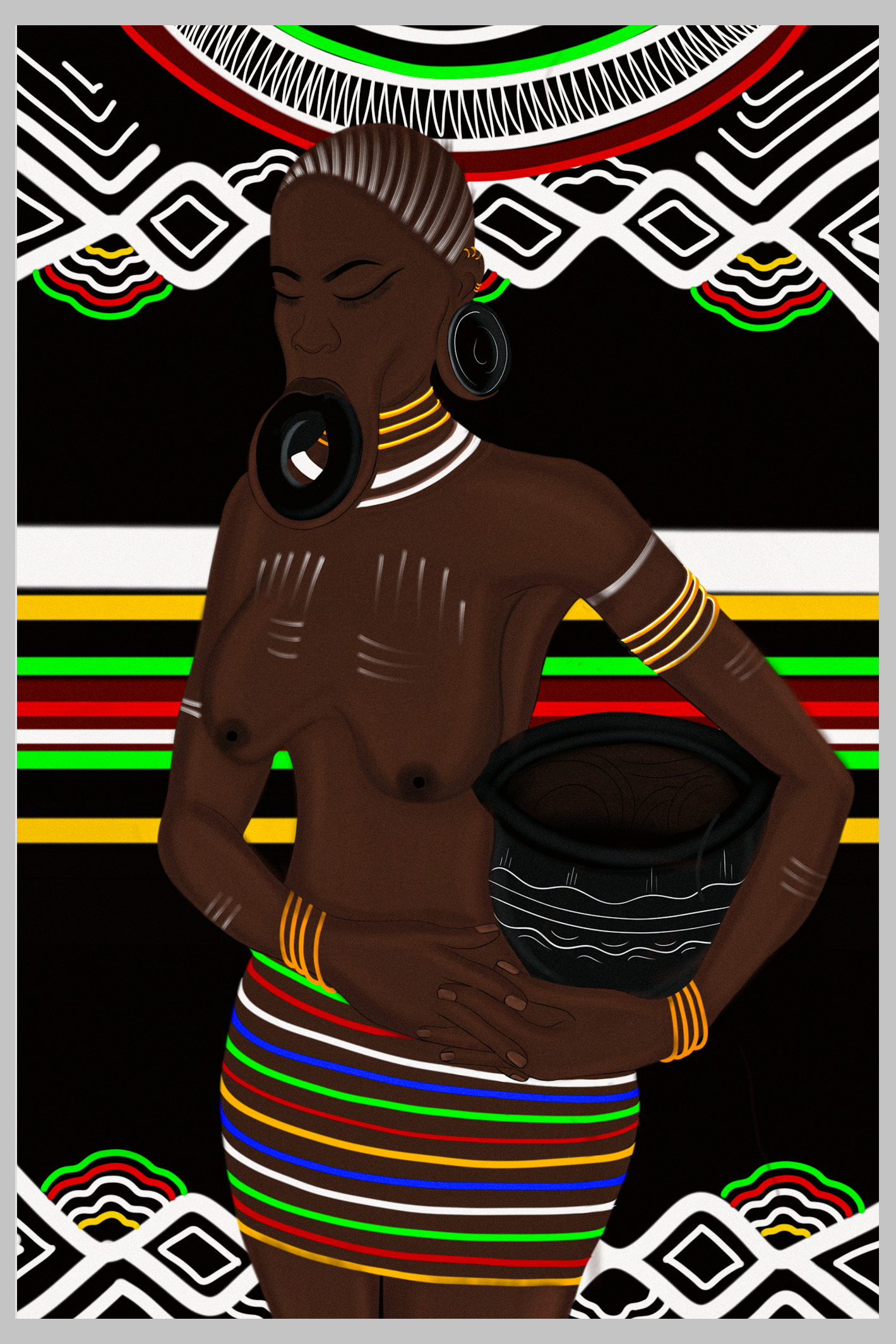 “The Calabash Portrait”
