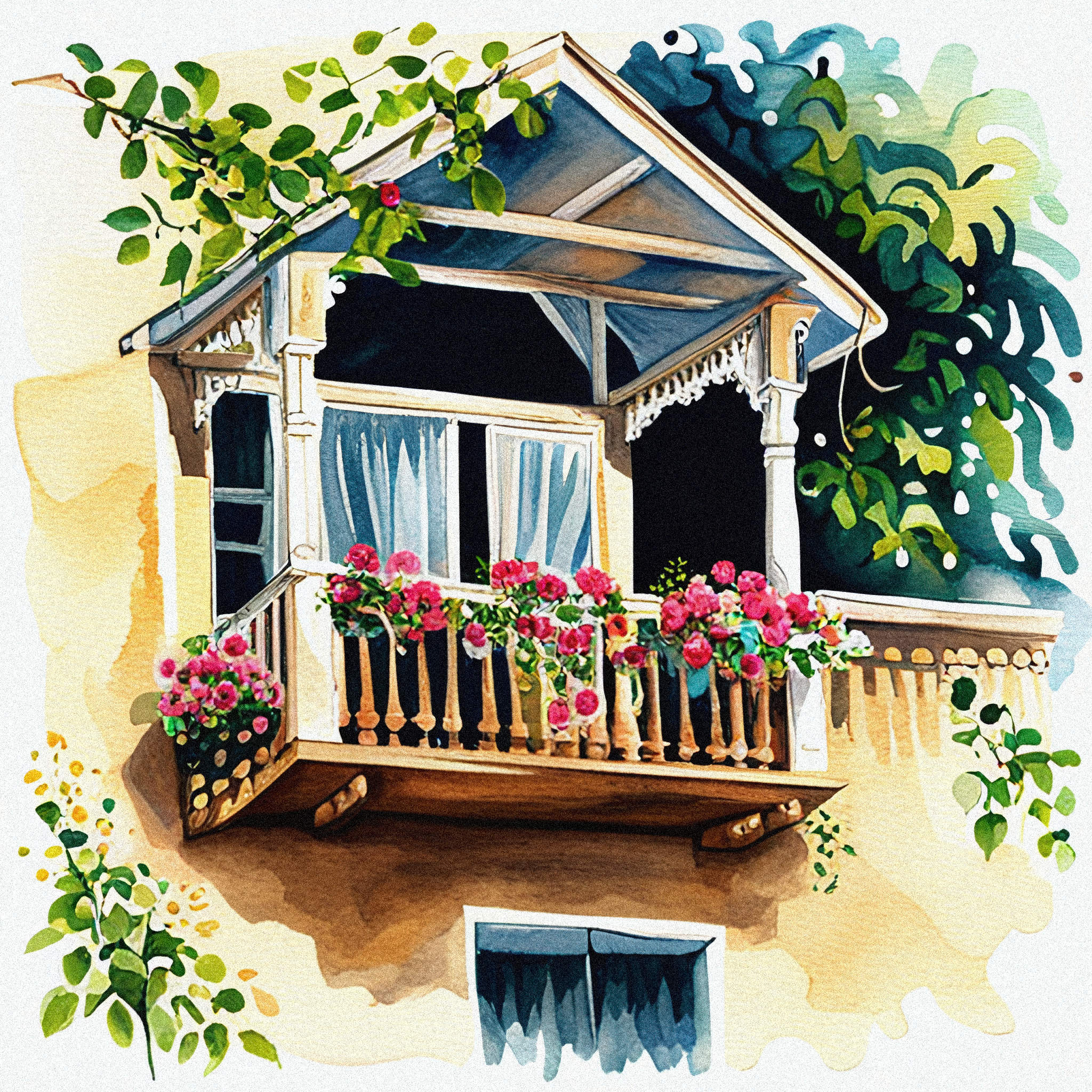 Serenity #84 - The balcony