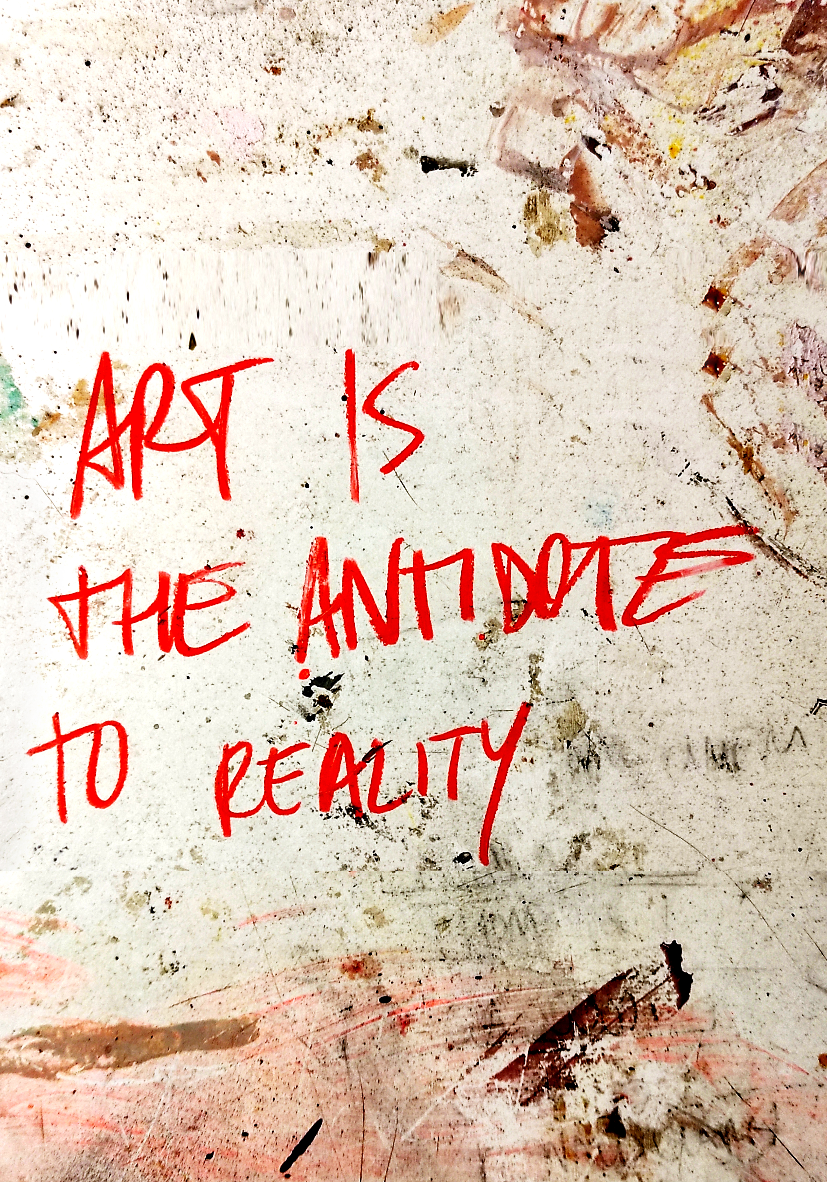 ART IS THE ANTIDOTE