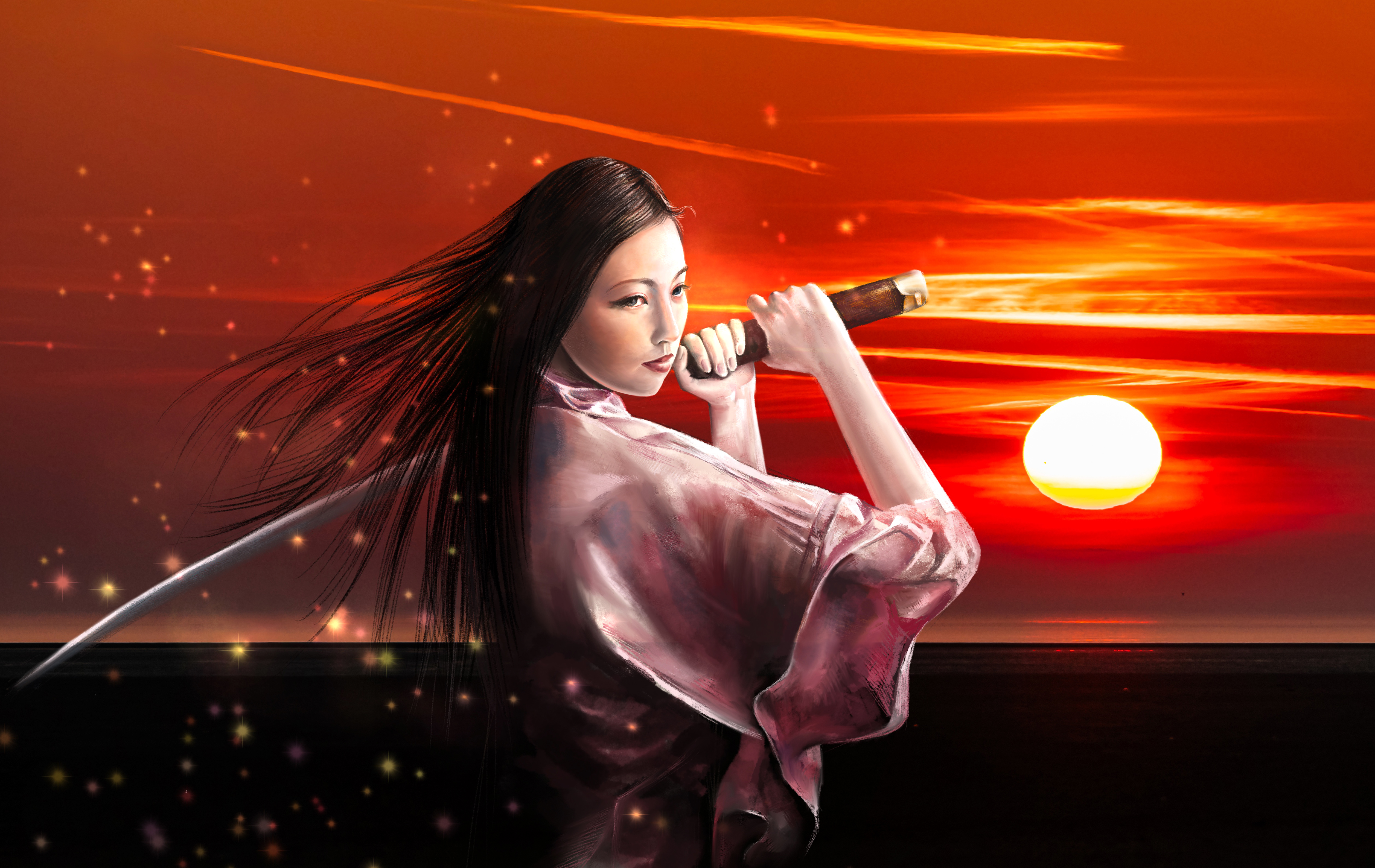 The Japanese warrior