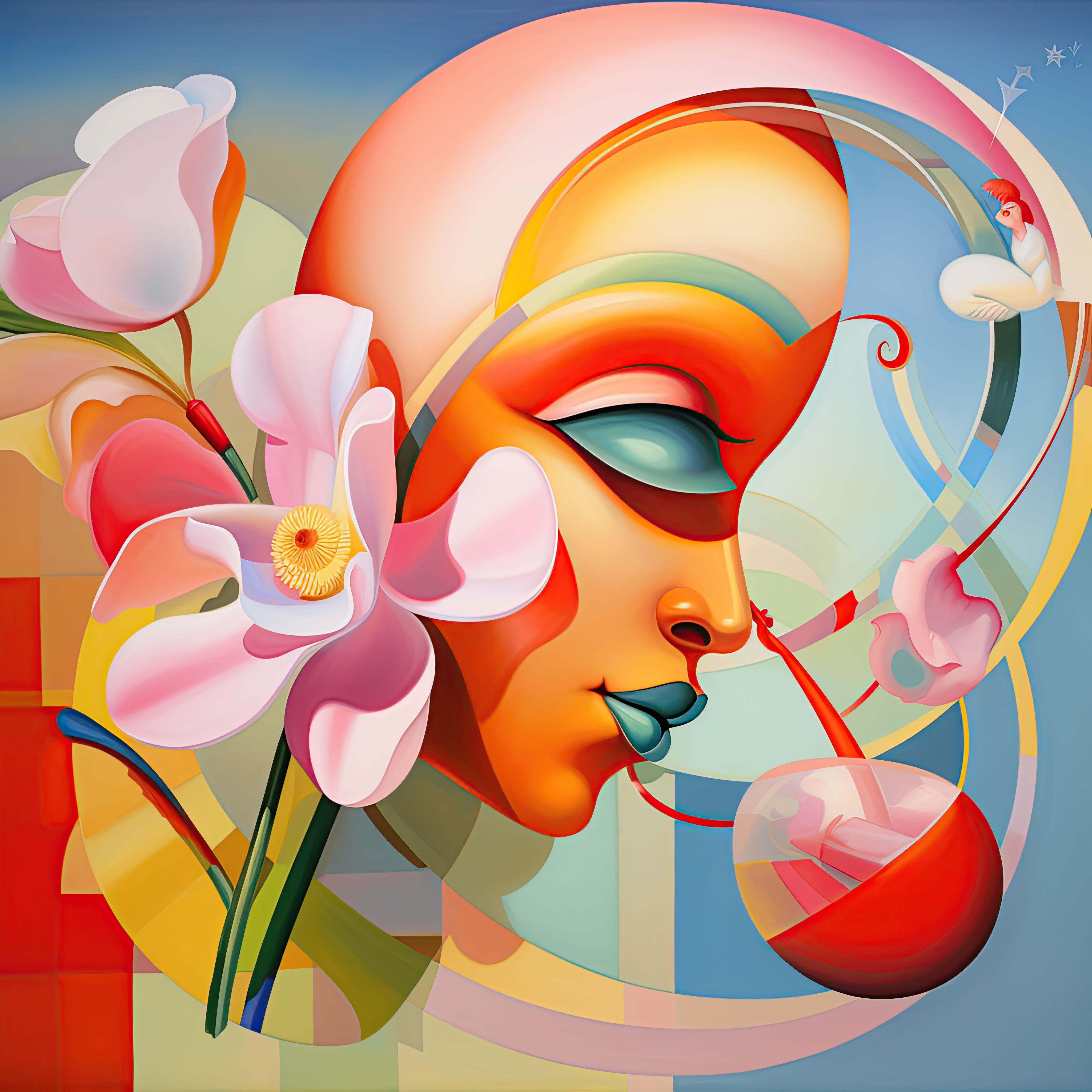 Blossoming Serenity