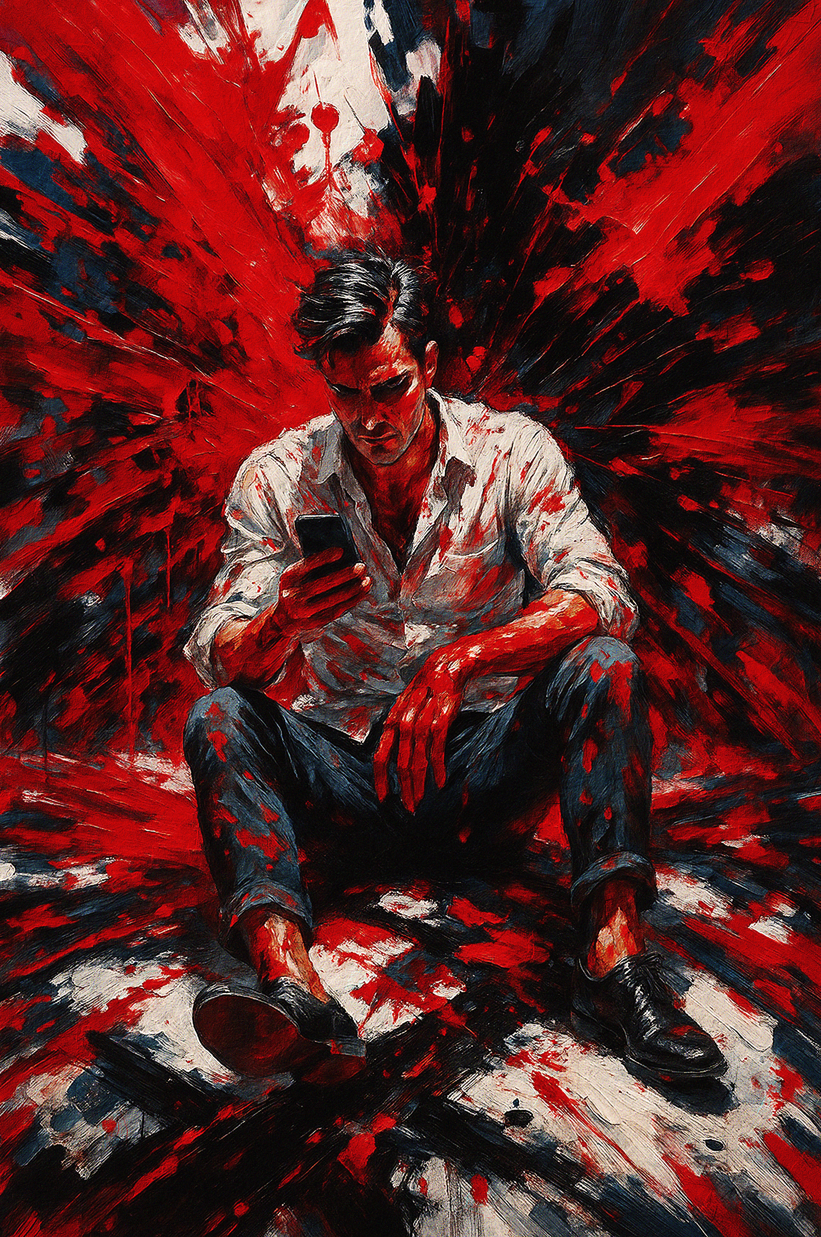 "Everything is fine. Yeah?"