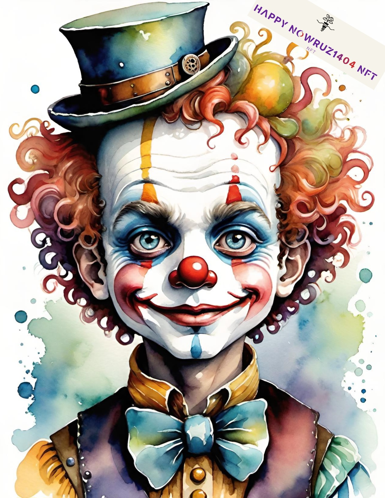 🤡Happy clown in Nowruz 1404 celebration🤡