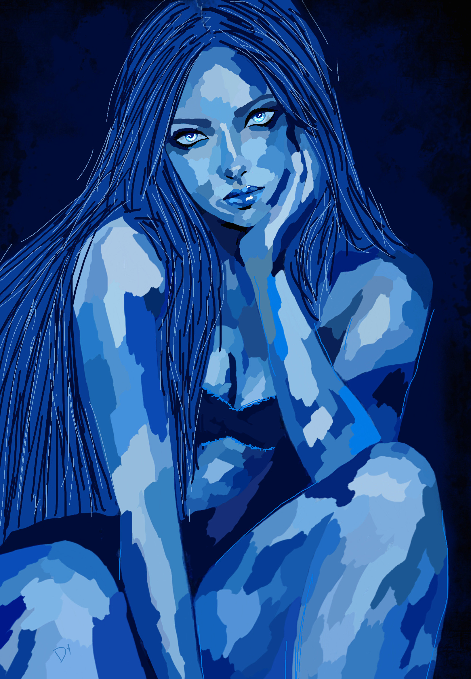 I Miss You in Blue