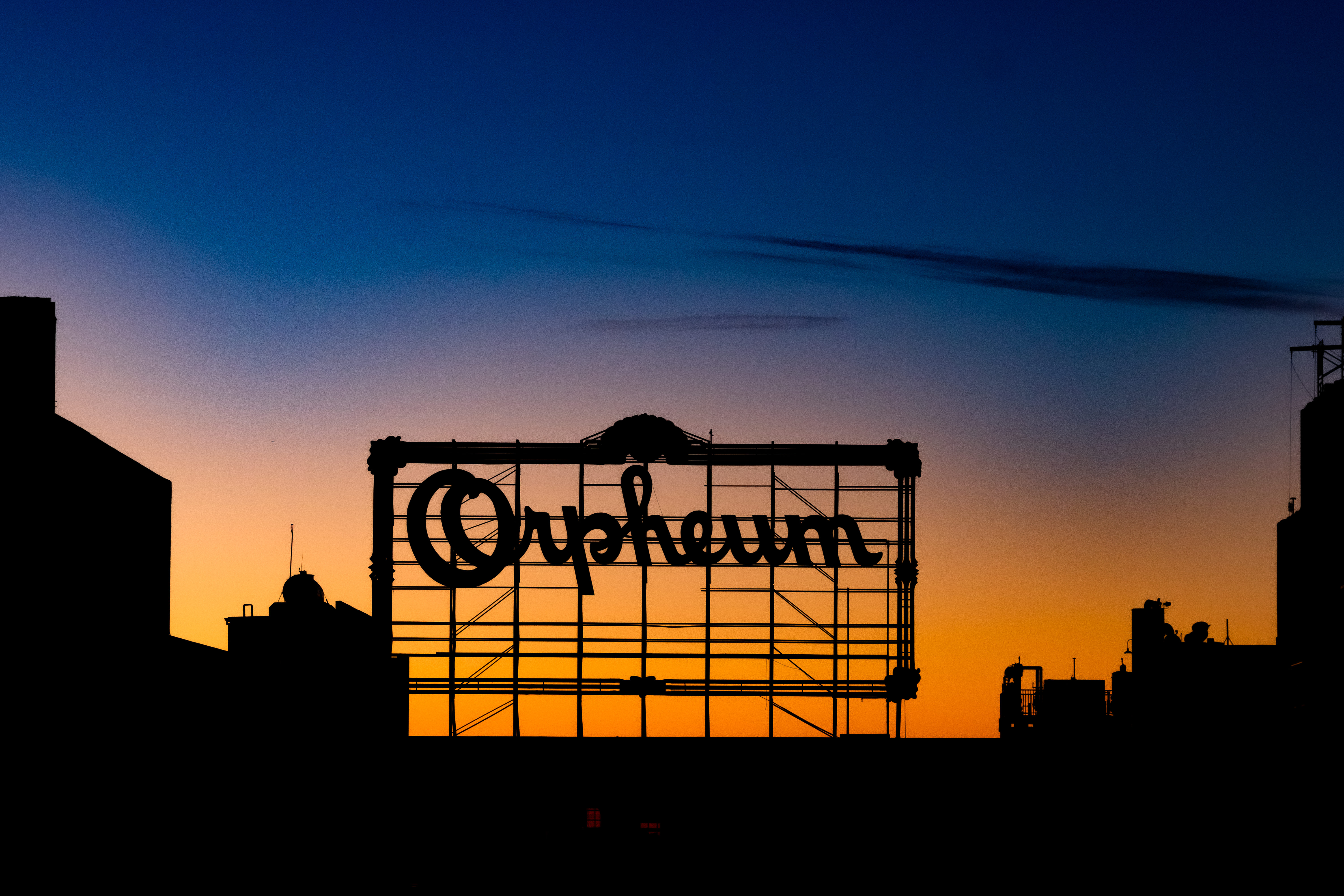 Sunrise over Orpheum