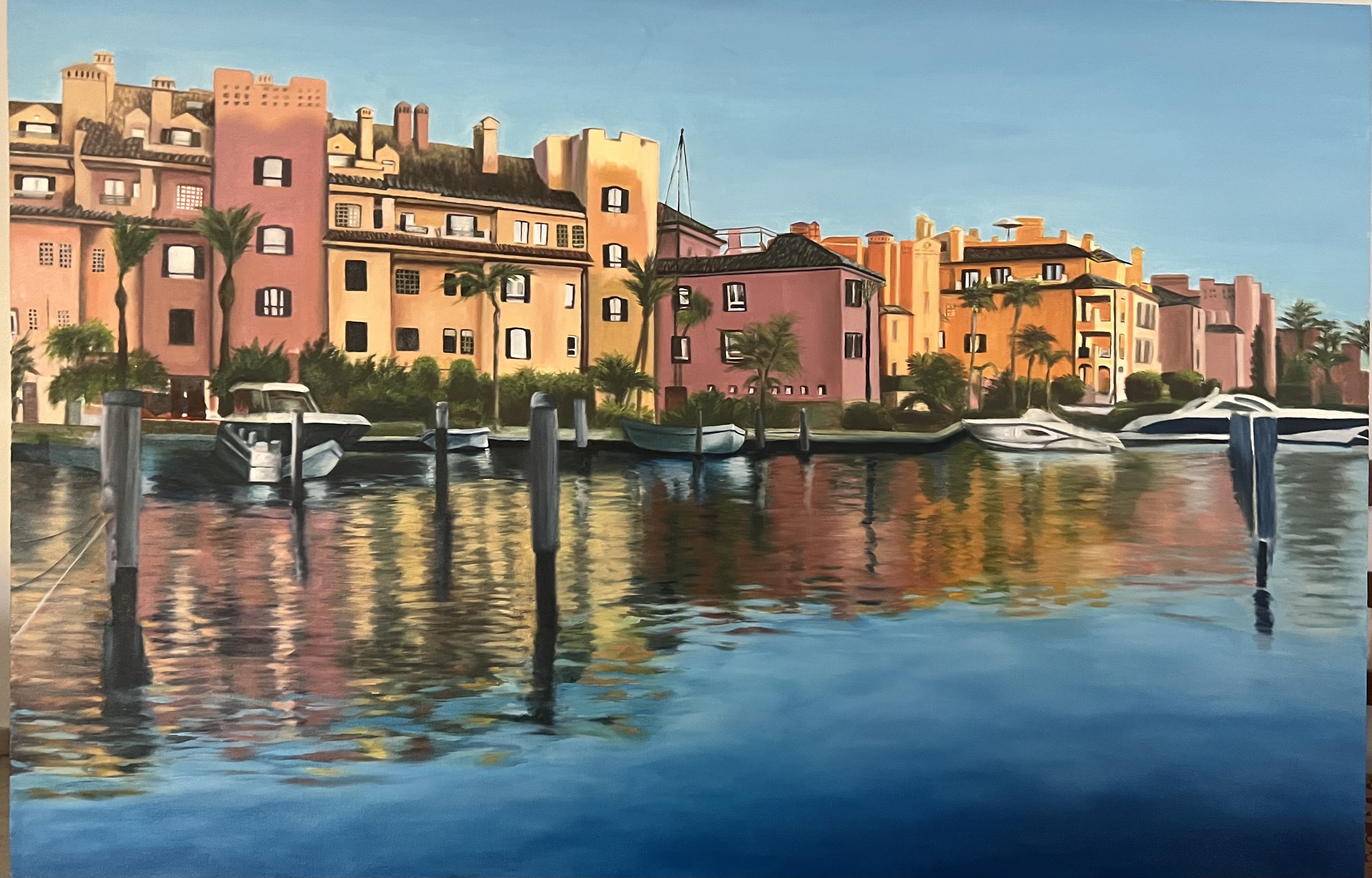 Reflections of Serenity - Mediterranean Harbor