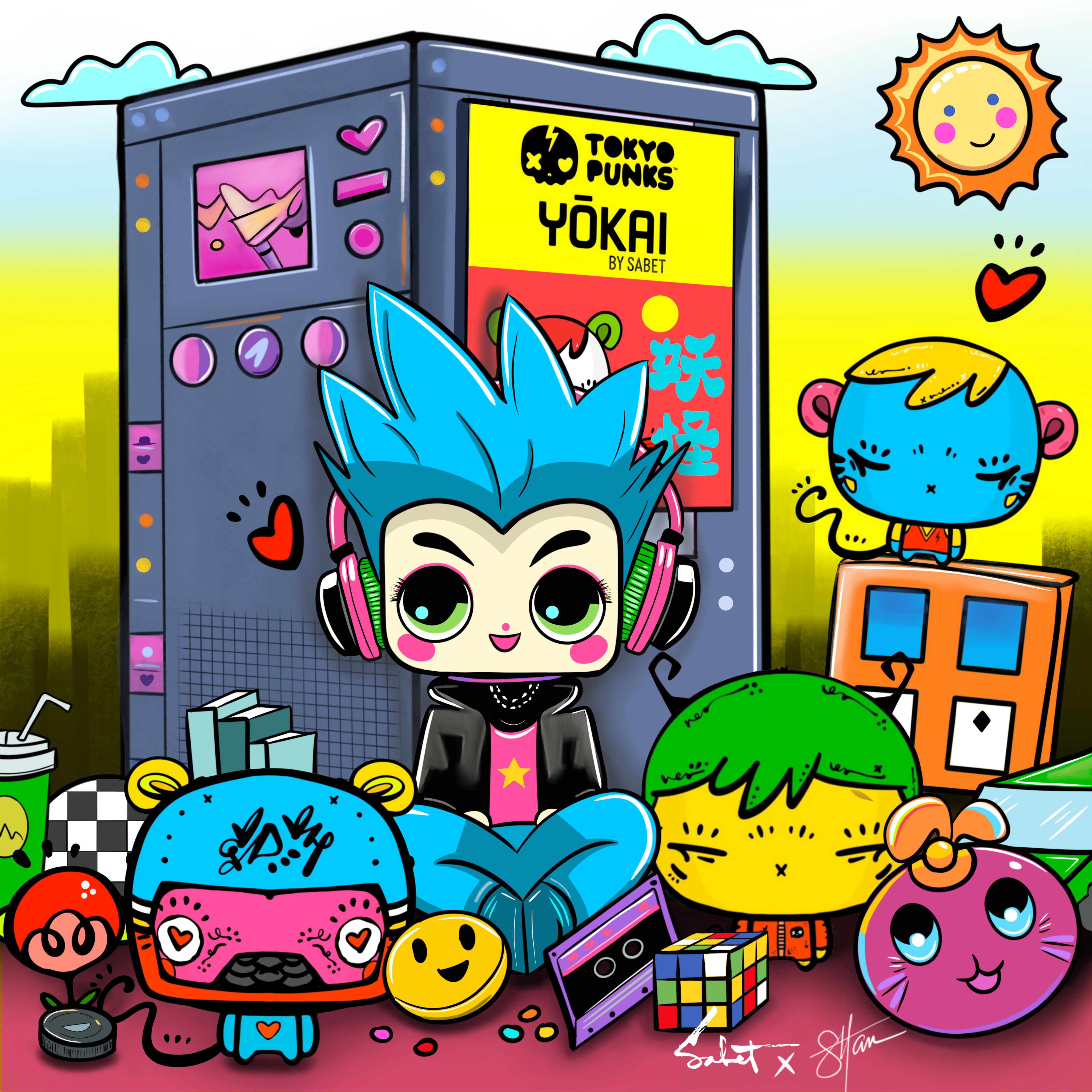 Fun Times by STL x Tokyo Punks YŌKAI by SABET