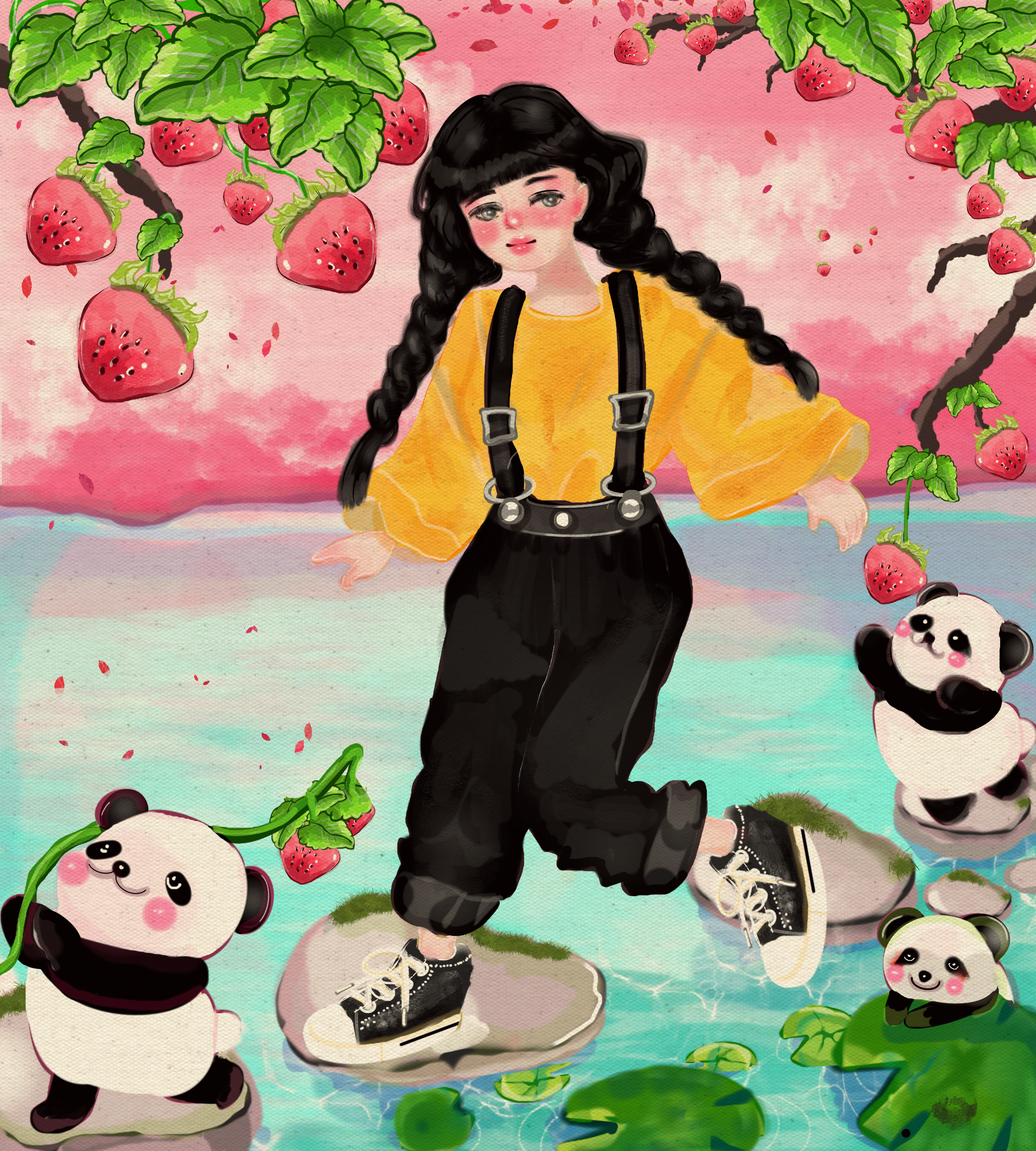 Taking Baby "Panda" Steps