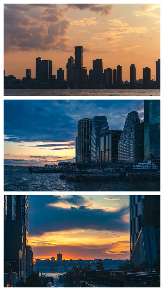 Sunset Trio