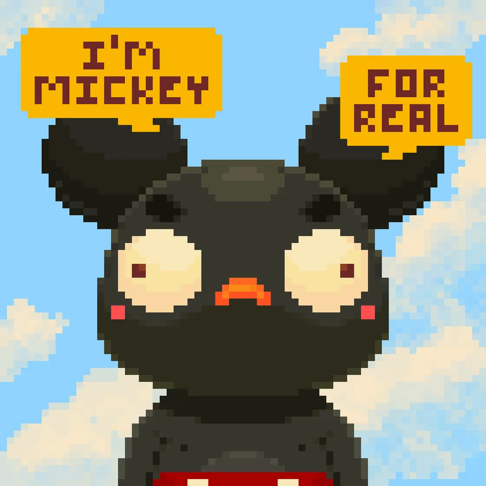 I'm Mickey, For Real