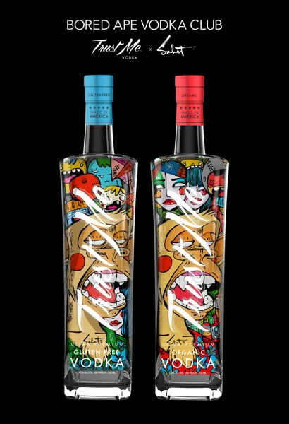 BAVC | SABET X TRUST ME VODKA | US RESIDENCE ONLY | 1 NFT = 2 PHYSICAL BOTTLES IN AND ARTIST EDITION DISPLAY BOX
