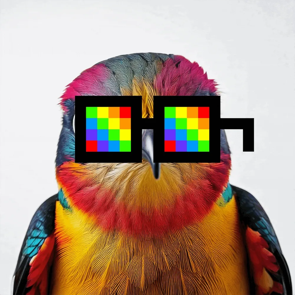 Rainbow Nyaouns Birb