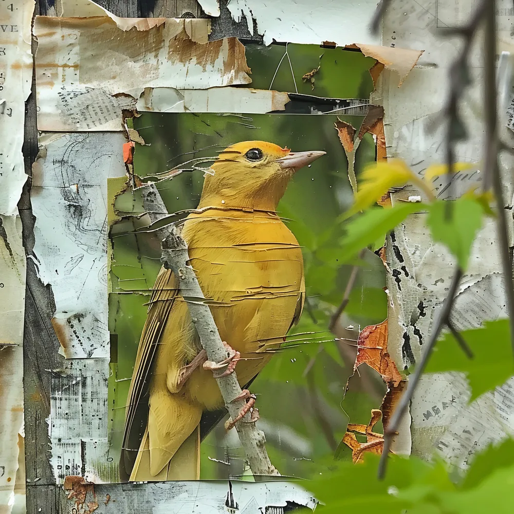 Wallpapered Warbler