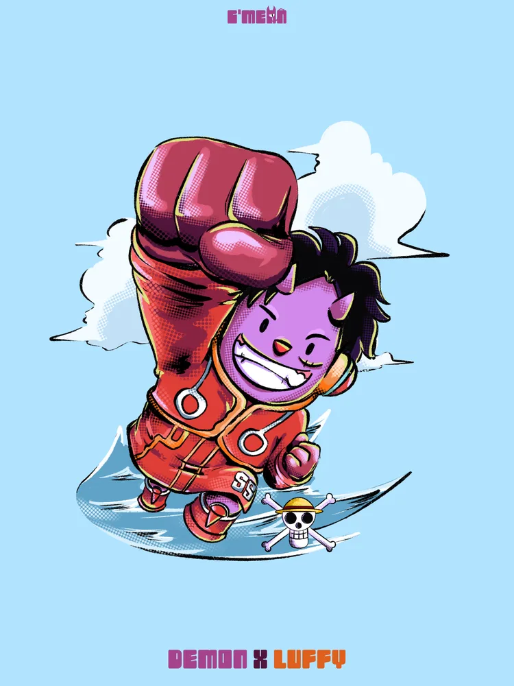 DEMON X D. LUFFY