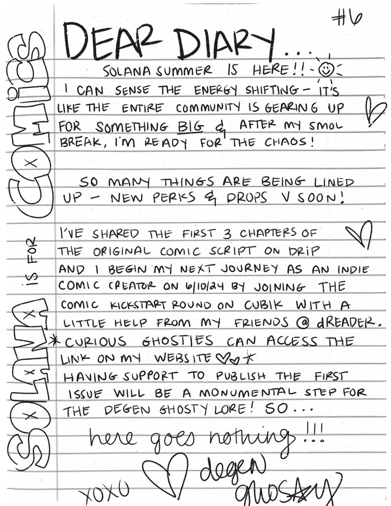 Diary Entry #6