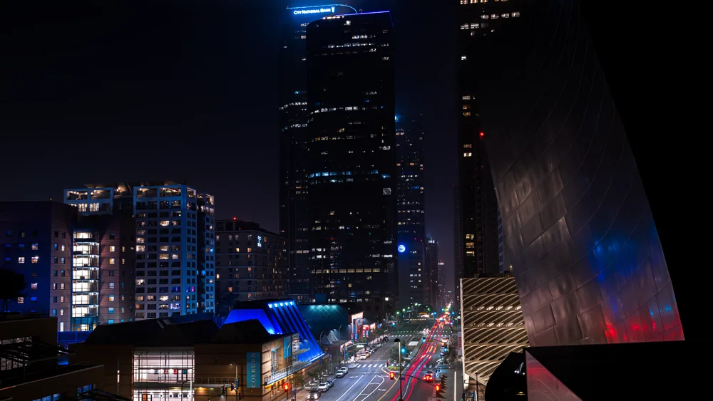 Night in Los Angeles