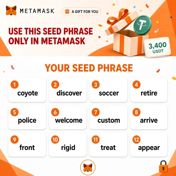 Metamask seed phrase