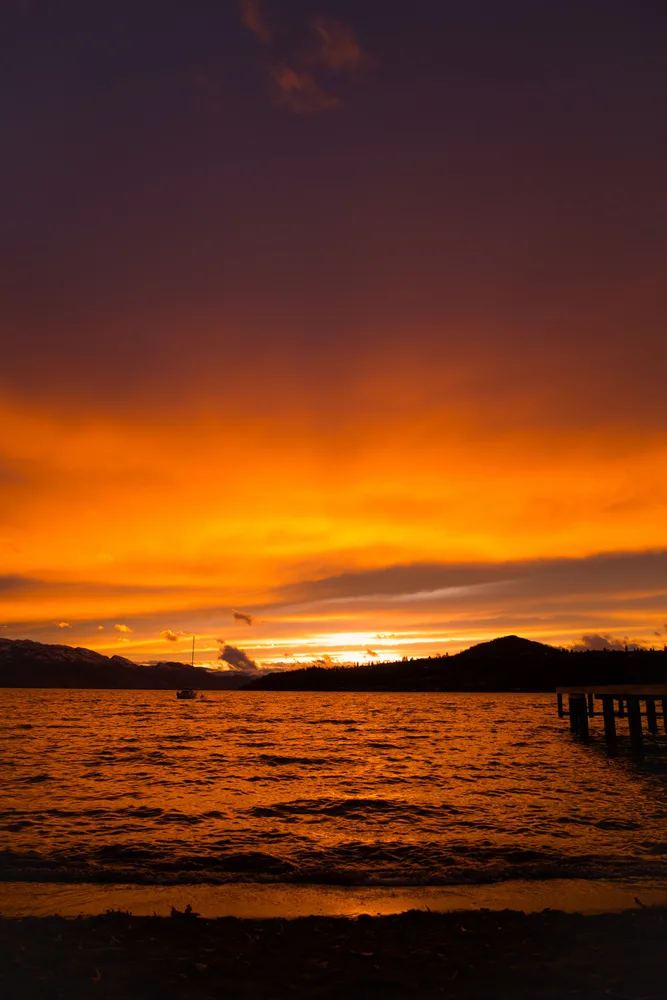 fire in the sky