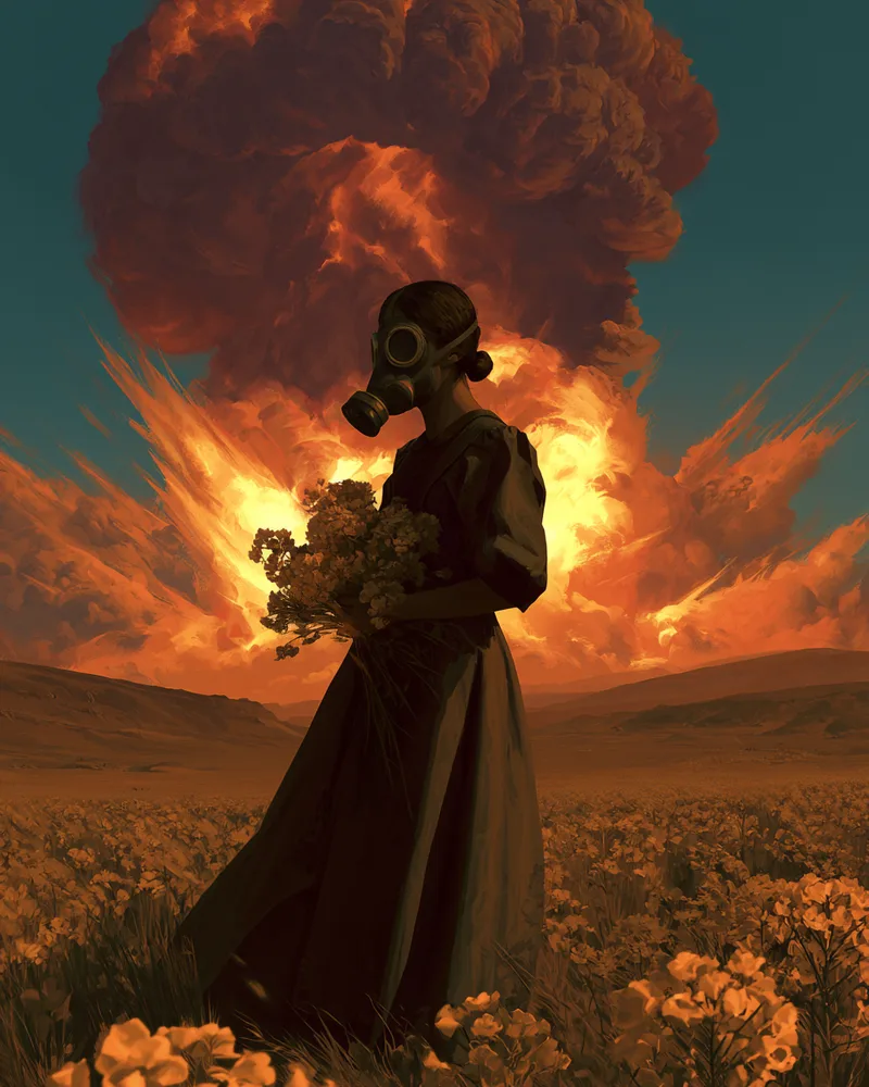 Bring flowers, not bombs