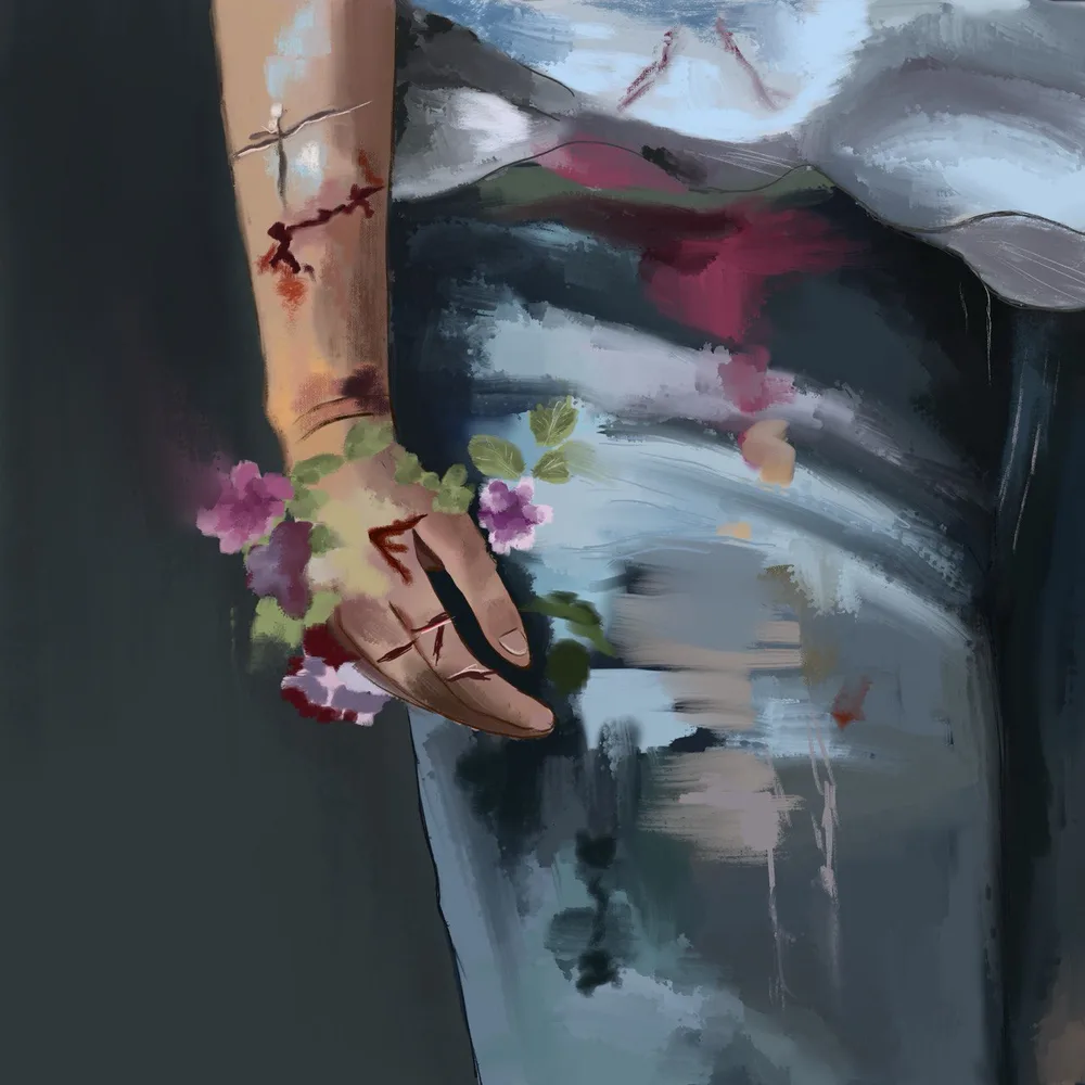 And flowers will sprout through the wounds