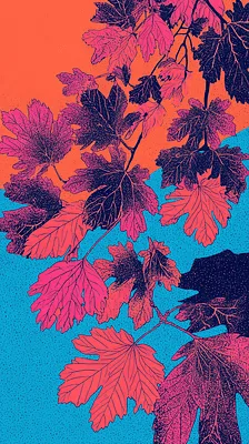 leaves in the breeze